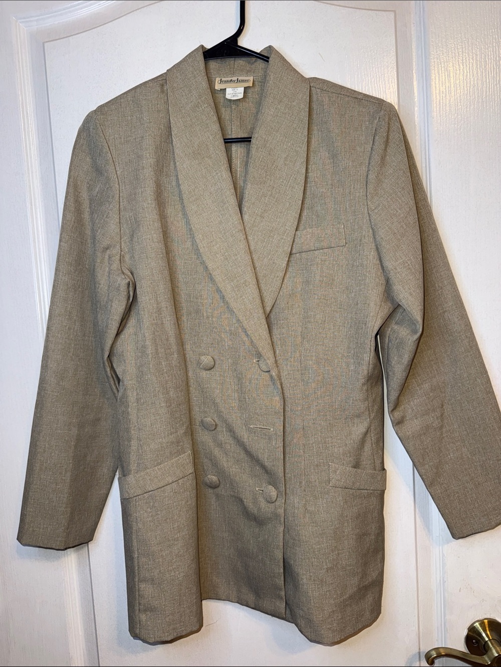 Tan Collar Women’s Blazer